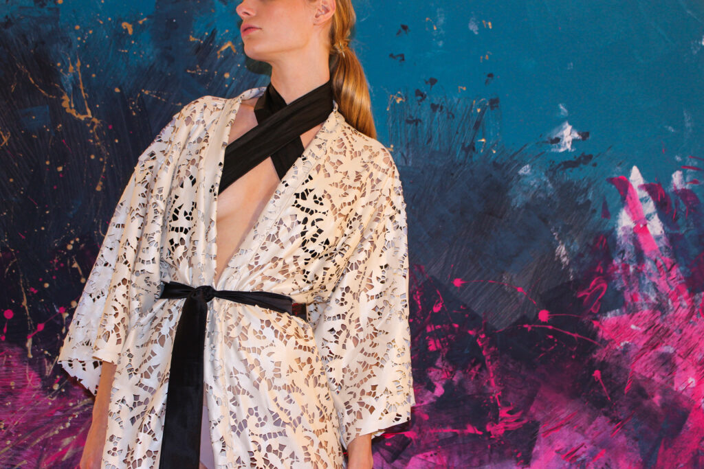 Snow Flower Kimono
