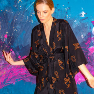 Tulum High Pants Kimono Set
